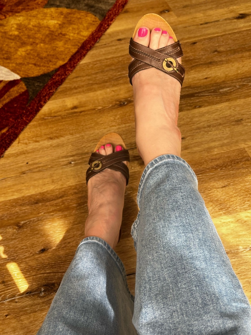 Bally leather sandals